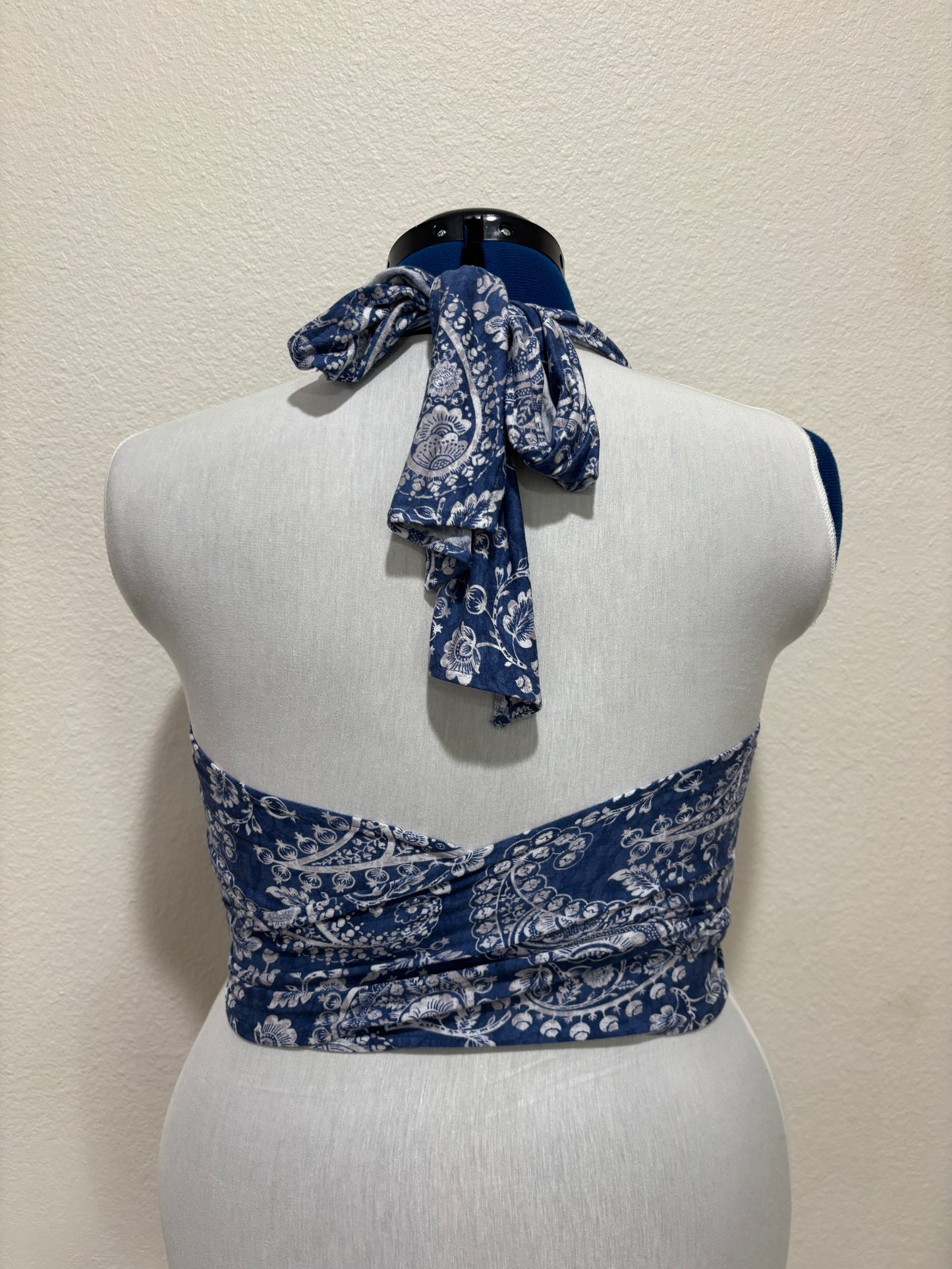 Paisley Tie Top