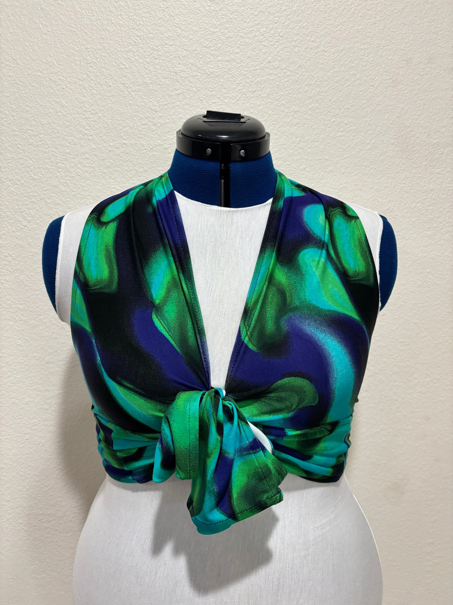 Groovy Tie Top