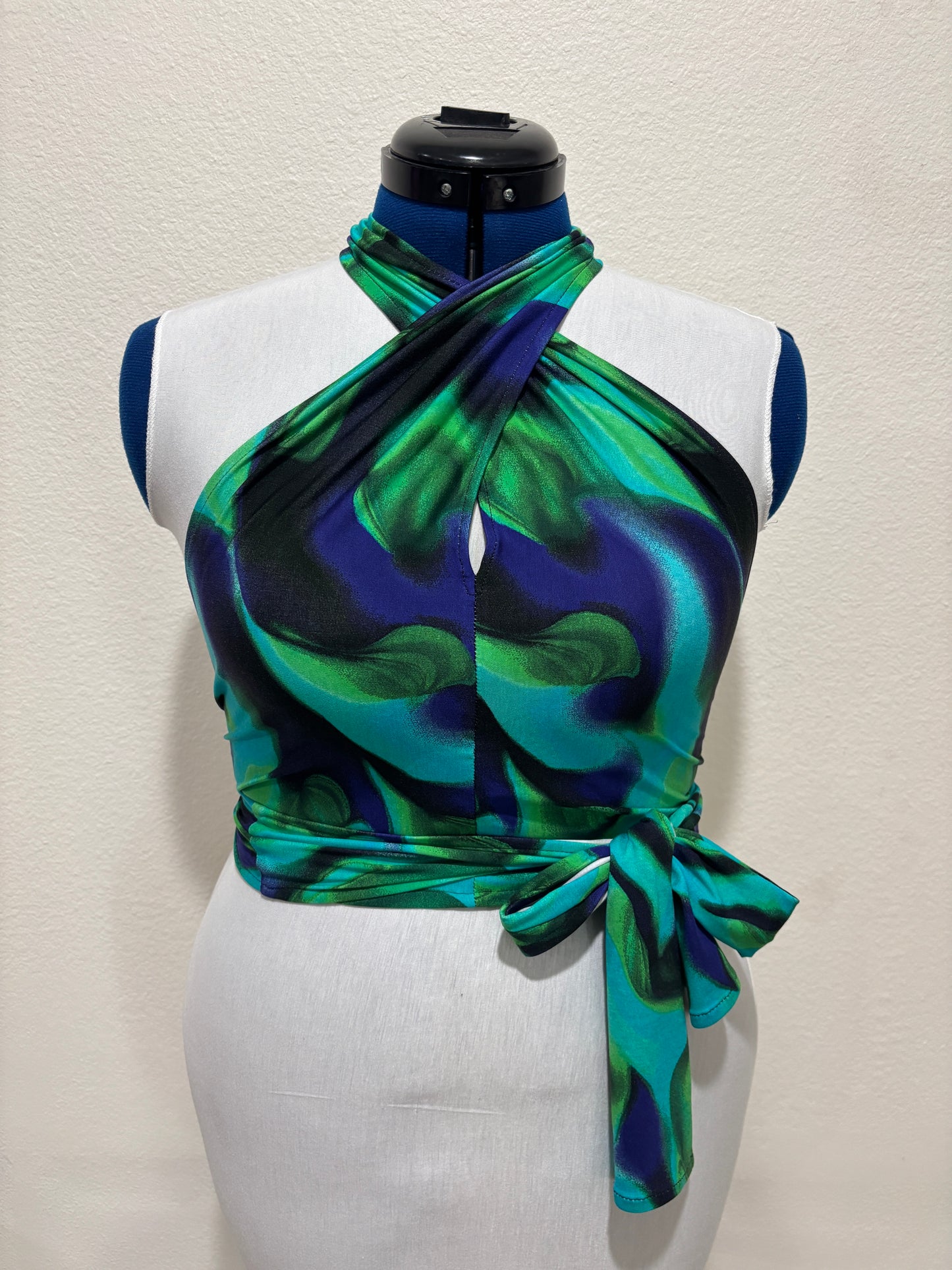 Groovy Tie Top